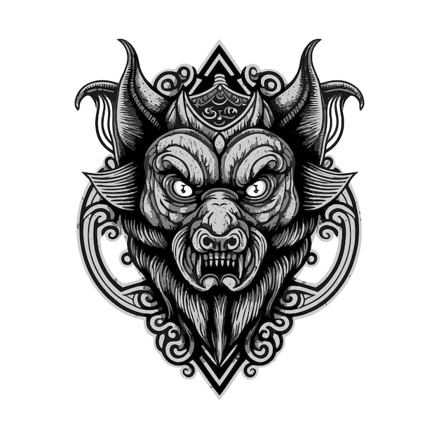 Vector barong pig