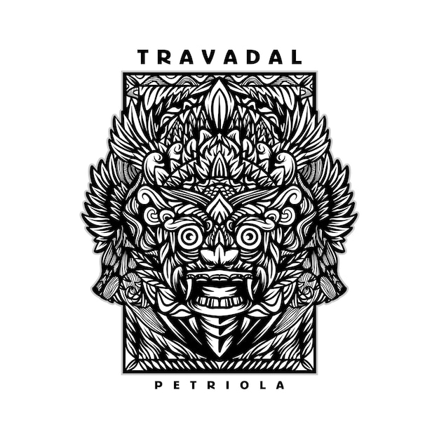 Barong vector logo