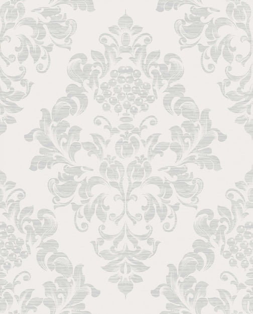 Baroque damask pattern