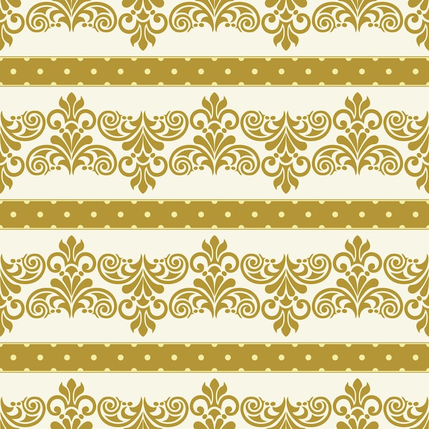 Baroque Seamless Pattern Abstract seamless pattern with ornament