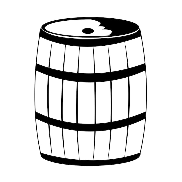 Barrel icon logo vector design template