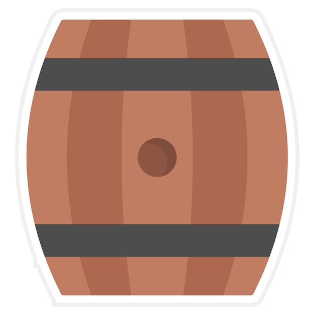 Barrel line illustration