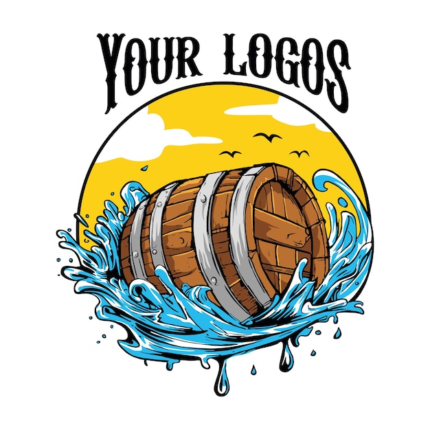 Vector barrel logo