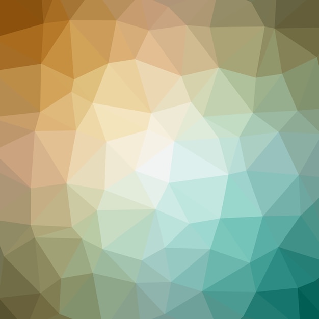 Barren Forest Polygonal Background