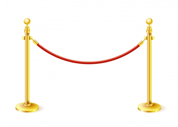 The Barrier On The Red Carpet cinema velvet