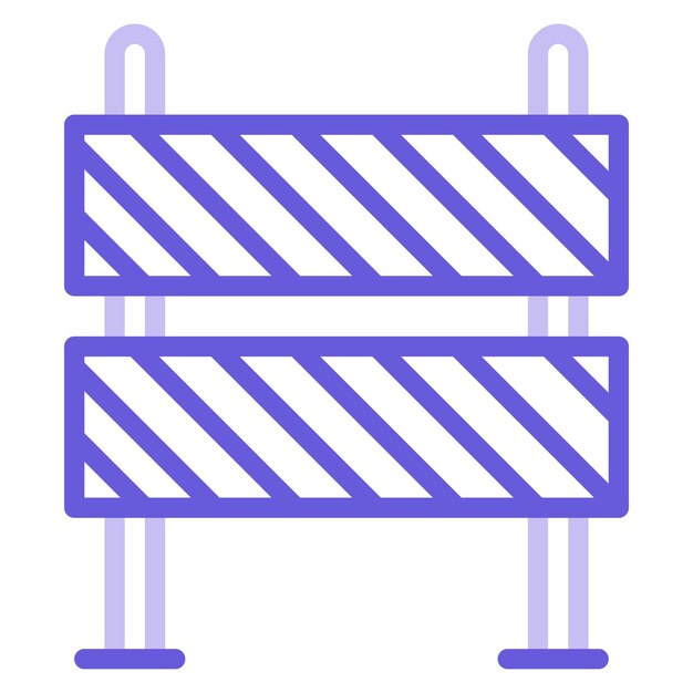 Barrier vector illustration