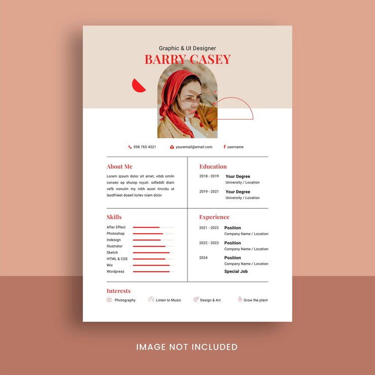Barry resume template