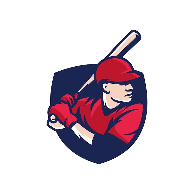 BASEBALL BATTER SPORT LOGO