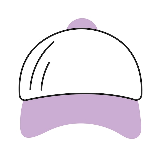 Vector baseball cap female