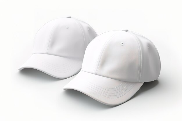Вектор Бейсбольная шапка, изолированная на белом фоне 3d-иллюстрация