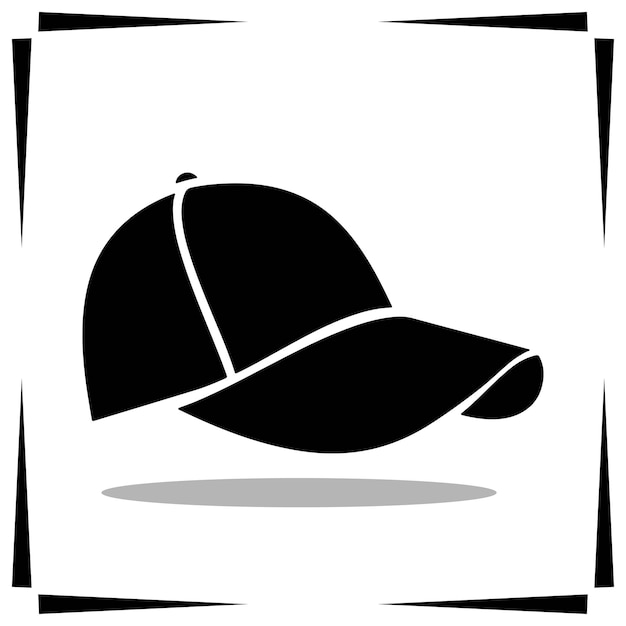 Iconica della silhouette della cappella da baseball