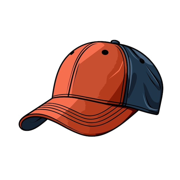 Baseball cap vector illustration