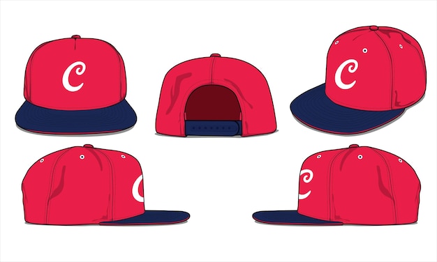 baseball cap vector template sports apparel basketball