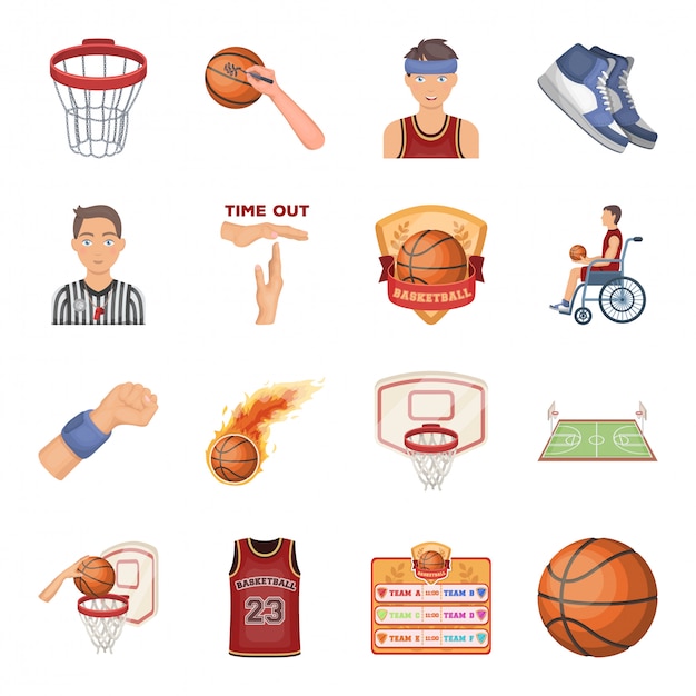 Baseball  cartoon set icon.sport player isolated cartoon set icon.  baseball  .