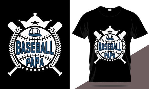 Baseball dad  t shirt design, dad typography, baseball tshirt template, father's day t shirt design