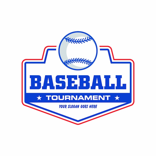 Logo emblem baseball