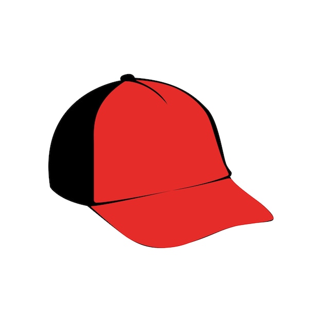 Vector baseball hat icon