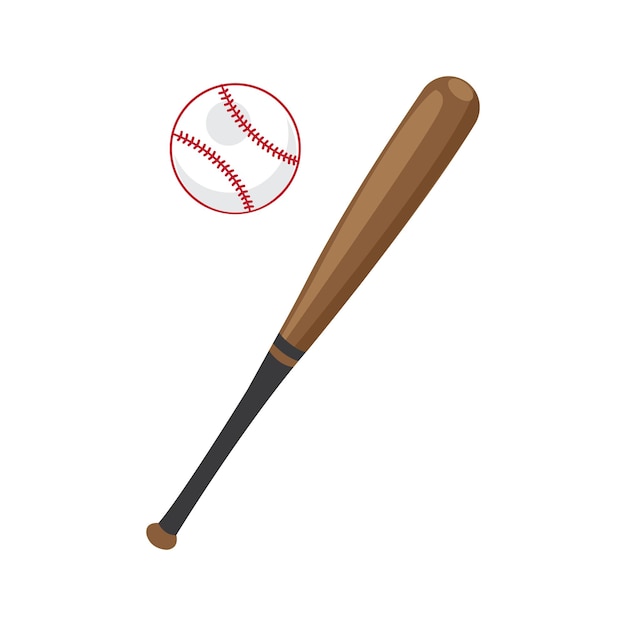Шаблон векторного логотипа бейсбольной иконки