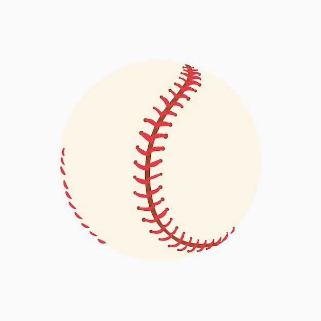 Vector baseball illustration