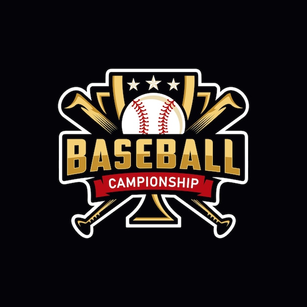 Disegno del logo del baseball