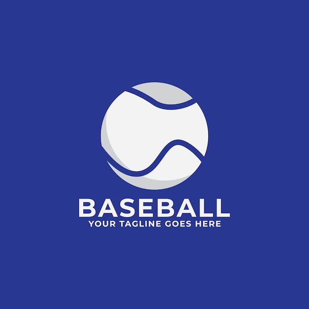 Vector baseball logo icon vector template