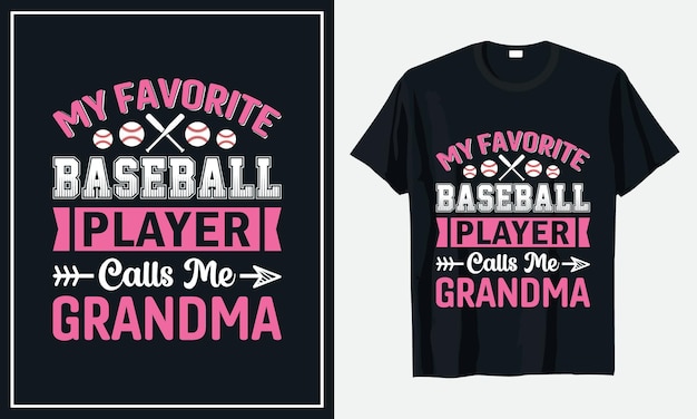 Baseball lover tshirt design premium vector