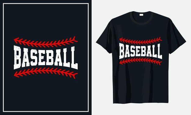 Baseball lover Tshirt Design Premium Vector