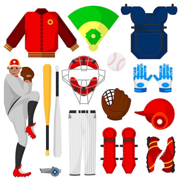 野球選手およびスポーツ用品