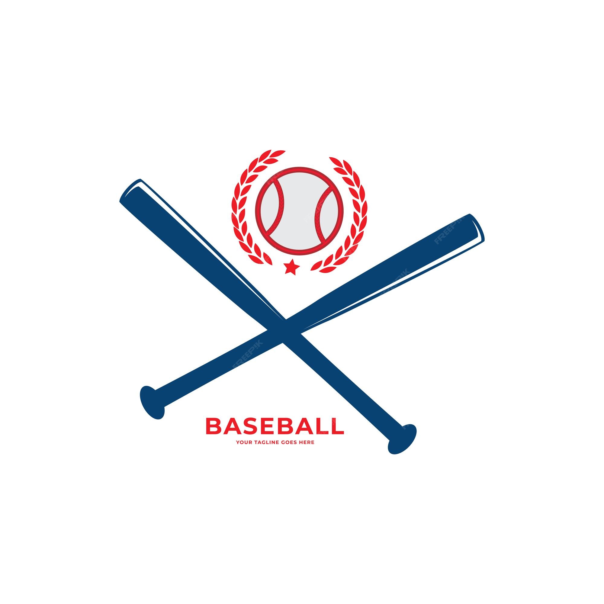 Premium Vector  Baseball championship logo design template