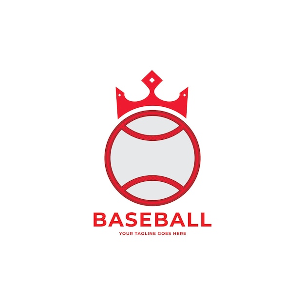 Baseball Softball Team Club Academy Championship Logo Template Vector