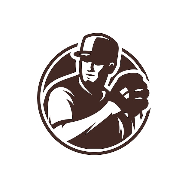 Вектор baseball sport & esport logo