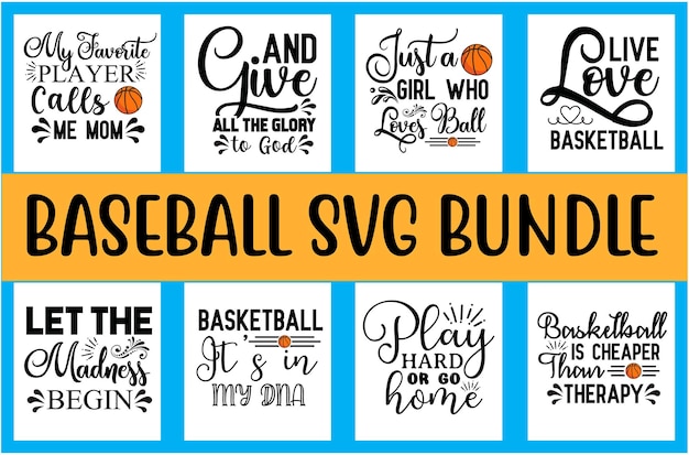 Baseball t shirt design bundle