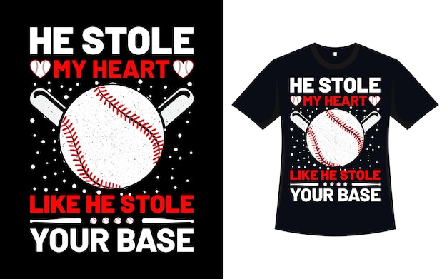 Baseball t-shirt design with vintage typography t-shirt design