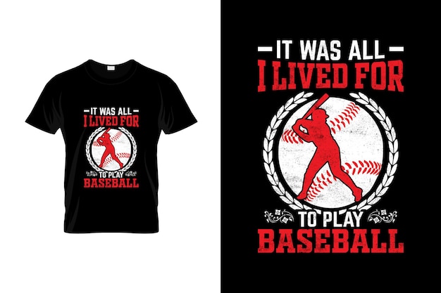 야구 티셔츠 디자인 또는 야구 포스터 디자인 야구는 야구 타이포그래피를 인용합니다.