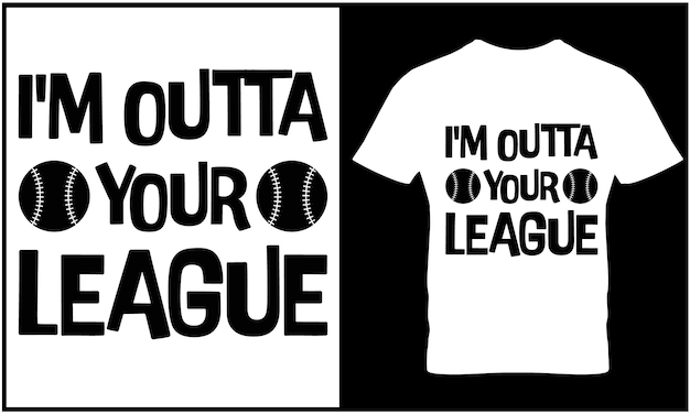 Baseball tshirt design graphic