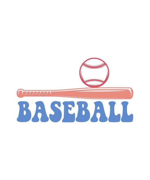 Baseball Tshirt Design or Retro Tshirt Design