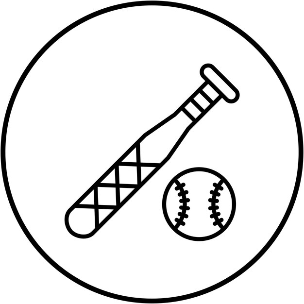 Baseball vector icon can be used for sports iconset