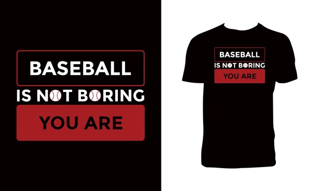 Baseball Vector T Shirt Design