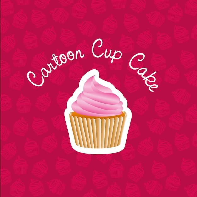 Adesivo base cupcake