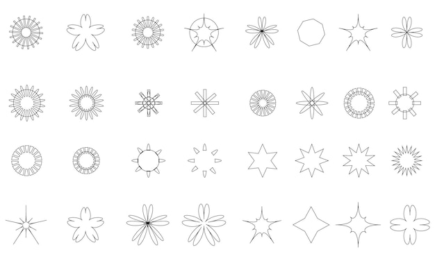 Vector basic shape vector collection