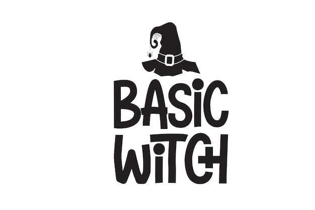 Basic witch vector file