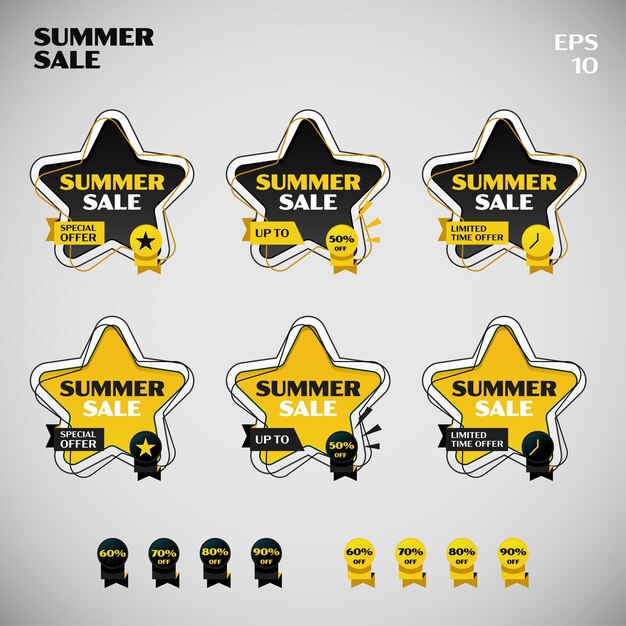 Basisvorm van Star Summer Sale