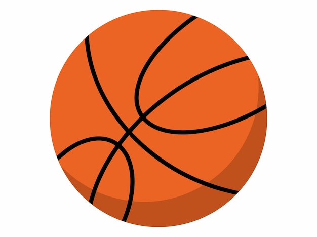 Vector basket ball illustration