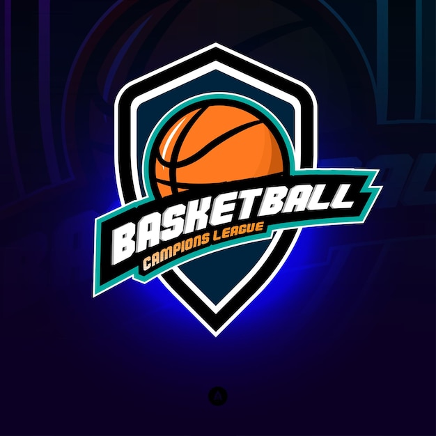 Basketbal club logo vector