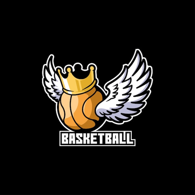 Basketbal esport kampioenschap toernooi logo