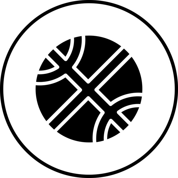 Basketbal icon vector afbeelding Kan worden gebruikt voor Outdoor Fun