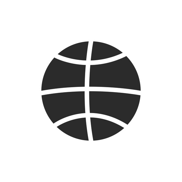 basketbal icoon ontwerp vector sjabloon