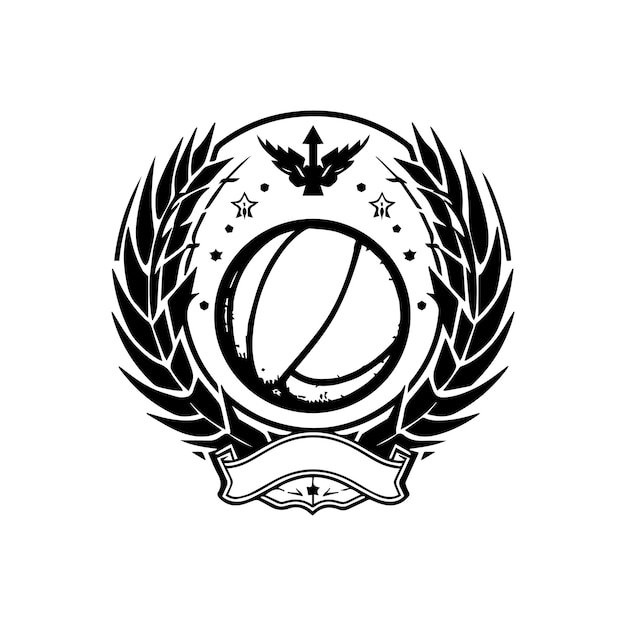 Basketbal logo ontwerp