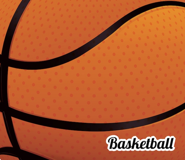 Vector basketbal poster