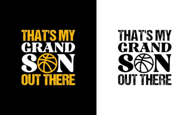 Basketbal Quote T-shirtontwerp, typografie